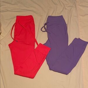 HALARA orange and Purple Sweatpants